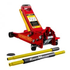 CRIC ROULEUR PROFESSIONNEL 2.25 TONNES KRAFTMULLER EXTRA PLAT ROUGE